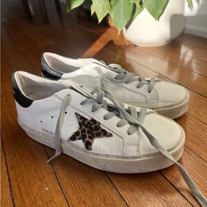 Golden Goose Deluxe Brand Sneakers - Superstar Line - EU 38 - Cheetah Print